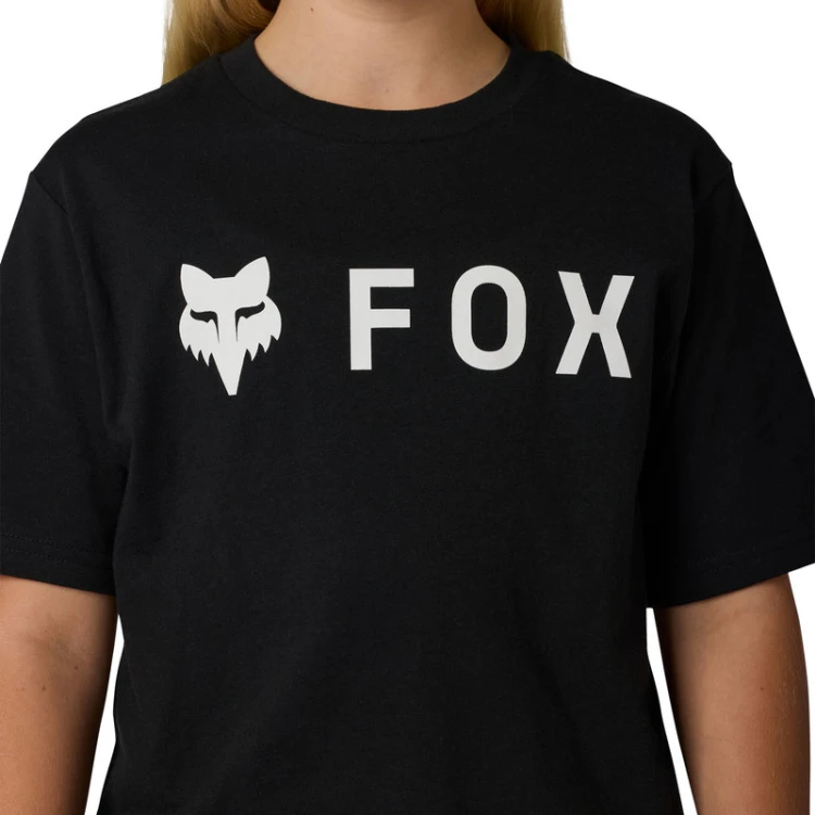 T-SHIRT JUNIOR FOX ABSOLUTE ULTRA BLACK YM