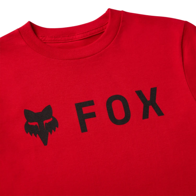 T-SHIRT JUNIOR FOX ABSOLUTE TIBETAN RED YXL
