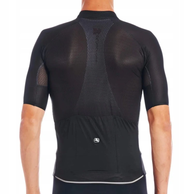 Koszulka kolarska męska Giordana FR-C PRO Lyte czarna L