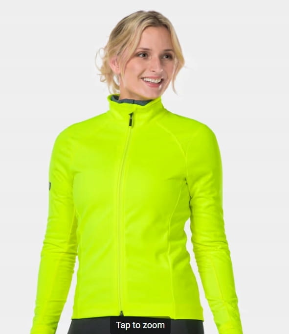 Kurtka Damska Bontrager Velocis Rozm. M Żółta Radioactive Softshell