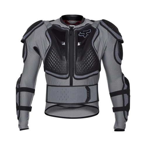 KOSZULKA Z OCHRANIACZAMI FOX TITAN SPORT CLOUD GREY XL