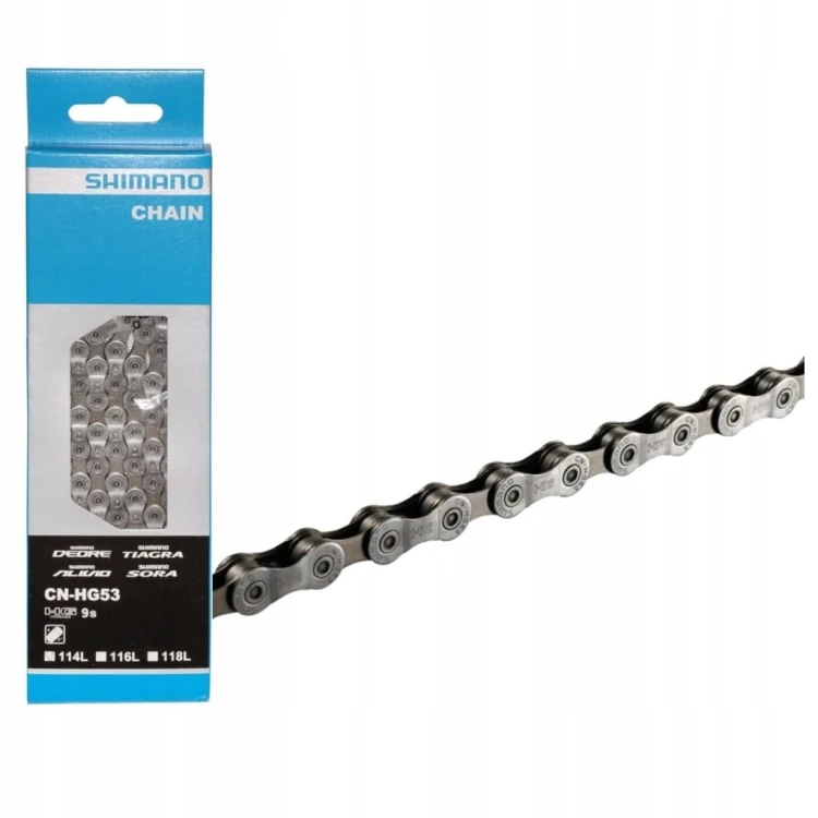 Shimano Łańcuch rowerowy CN-HG53 9 -rzędowy 114 ogniw
