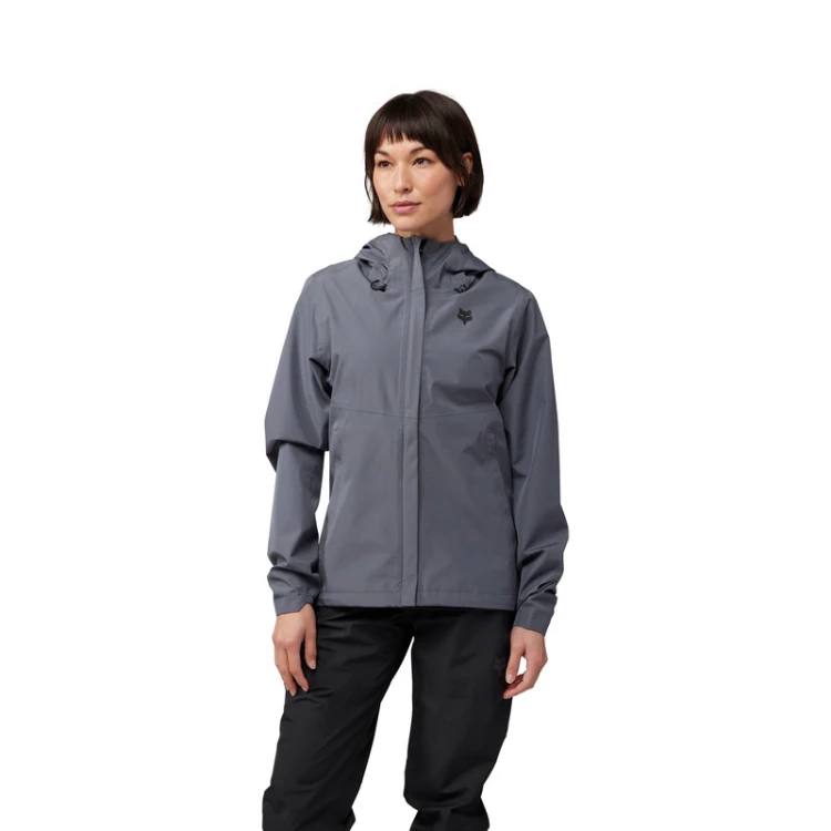KURTKA ROWEROWA PRZECIWDESZCZOWA DAMSKA FOX RANGER 2.5L GRAPHITE S