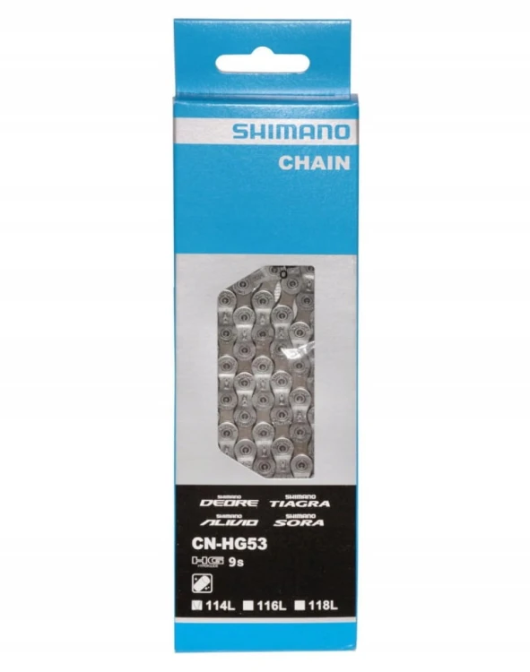 Shimano Łańcuch rowerowy CN-HG53 9 -rzędowy 114 ogniw