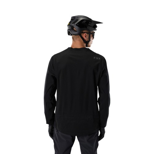 KURTKA ROWEROWA FOX FLEXAIR WATER PULLOVER BLACK L