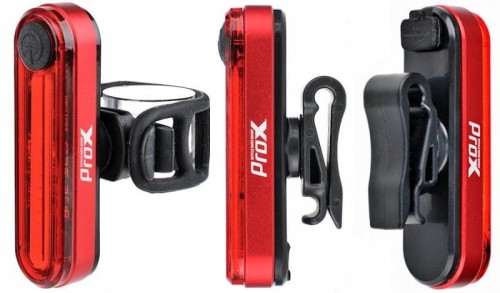 Prox Wega lampka rowerowa tylna USB 40 lumenów