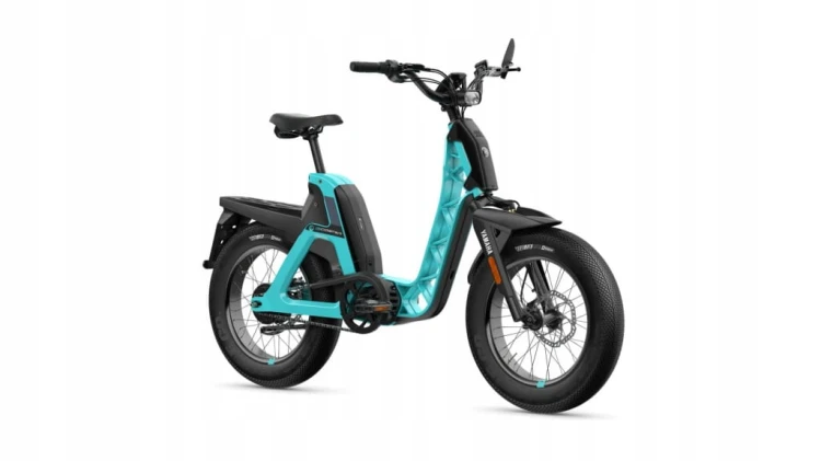 Motorower Rower elektryczny Yamaha BOOSTER kat. AM Aqua