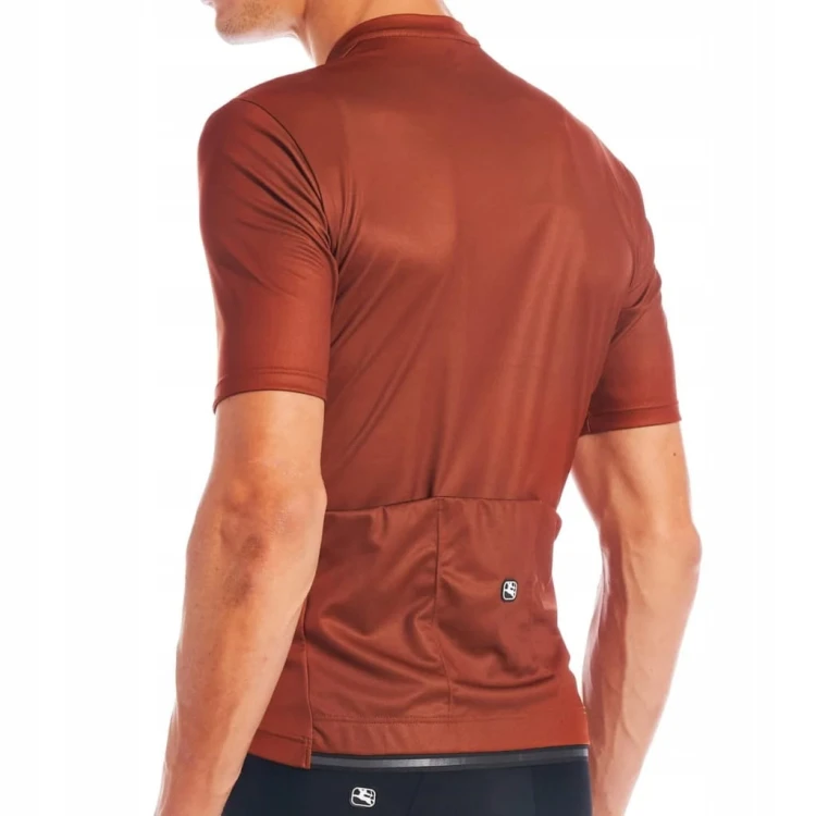 Koszulka Męska Giordana Fusion Kawowa Rozmiar S