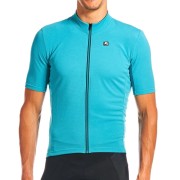 Koszulka Męska Rowerowa Giordana Fusion Turkusowa Rozmiar S
