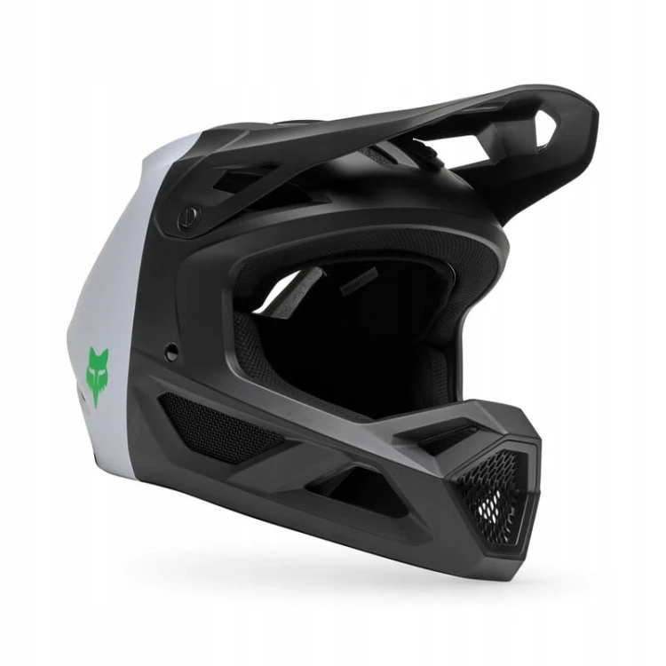 Kask Rowerowy Fullface FOX Junior Rampage 5050 Czarno-Biały 52-53 cm YL