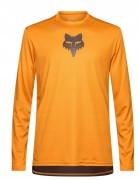 Koszulka Rowerowa Z Długim Rękawem FOX Ranger Head Caramel M