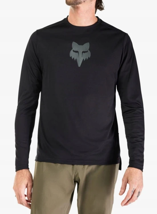 Bluza rowerowa Fox Ranger LS Jersey Fox Head - black S