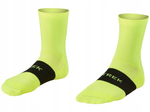 Skarpety Kolarskie Trek Race Crew Neonowe Rozmiar S (36-39)