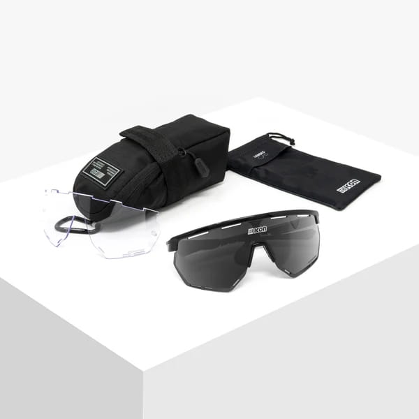 Okulary SCICON AEROWING Crystal Gloss - SCNPP Multimirror Silver