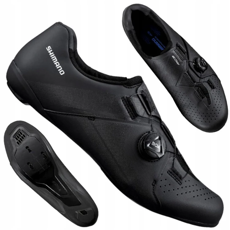 Buty Szosowe Shimano SH-RC300 Czarne Rozmiar 43