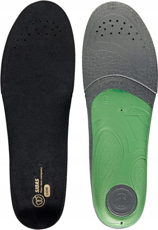 Wkładki do butów sportowych niskie podbicie Sidas 3Feet Slim LOW XXL 46-48