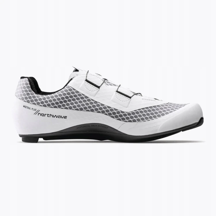 Buty szosowe męskie Northwave Mistral Plus white/black 42 EU
