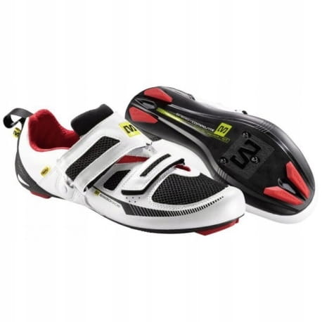 Buty kolarskie Mavic Tri Race 13 białe 41 1/3