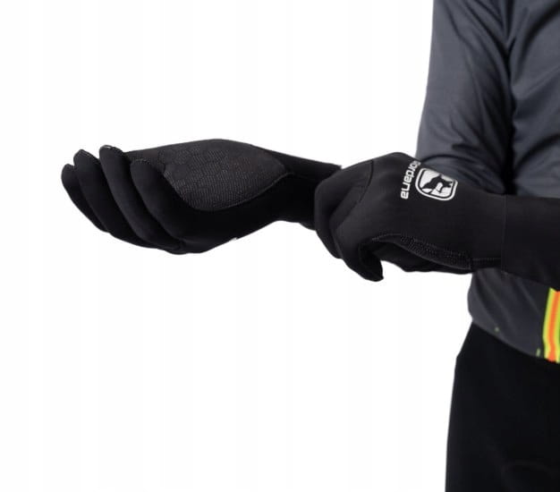 Rękawiczki unisex Giordana Neoprene czarne rozmiar S