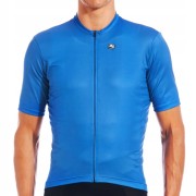 Koszulka Męska Rowerowa Giordana Fusion Niebieska Rozmiar L