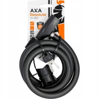 Zabezpieczenie rowerowe linka AXA Resolute 180/15