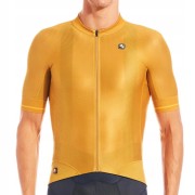 Koszulka Męska Rowerowa Giordana FR-C PRO Jersey Żółta Rozmiar XL