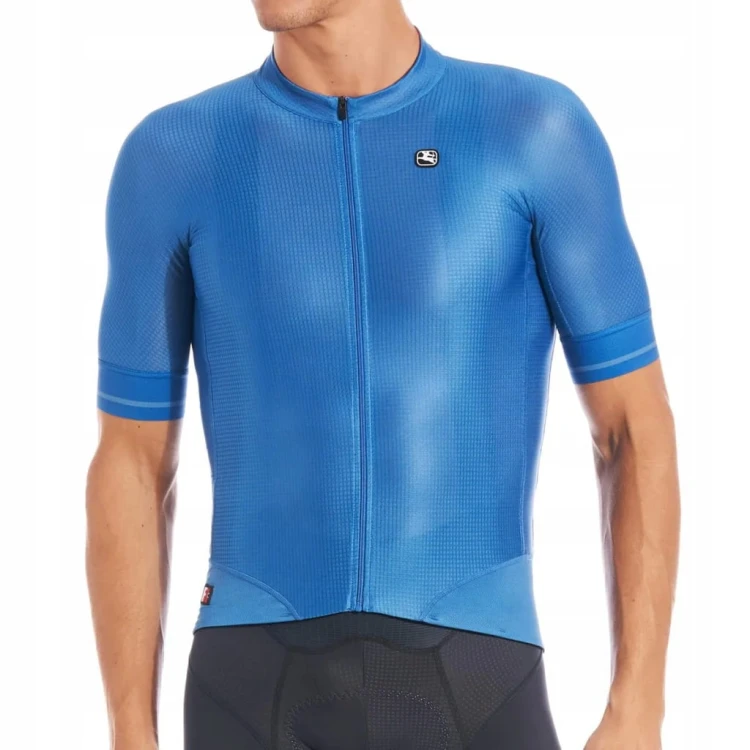 Koszulka Męska Rowerowa Giordana FR-C Pro Jersey Niebieska Rozmiar S