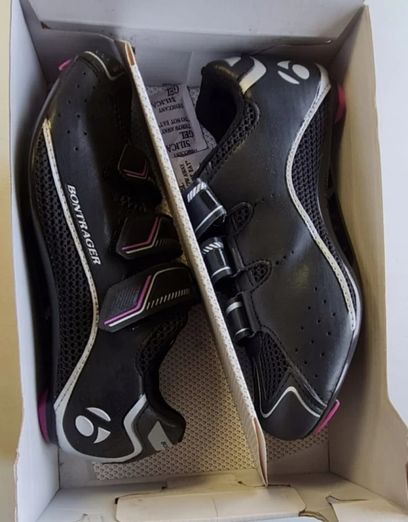 Buty damskie wpinane w pedały BONTRAGER Race Road szosowe r. 37