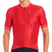 Koszulka Męska Kolarska Giordana FR-C PRO Jersey Czerwona Rozmiar M