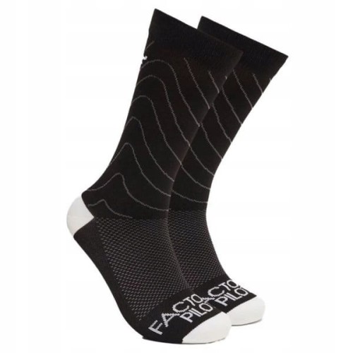 Skarpetki kolarskie Oakley Factory Pilot MTB Czarne L (43-46)