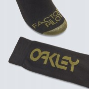 Skarpetki rowerowe Oakley Factory Pilot MTB Szary/Zielony S (35-38)