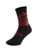 Skarpetki rowerowe ROCDAY TRAIL 41-44 (M/L) czerwony/czarny