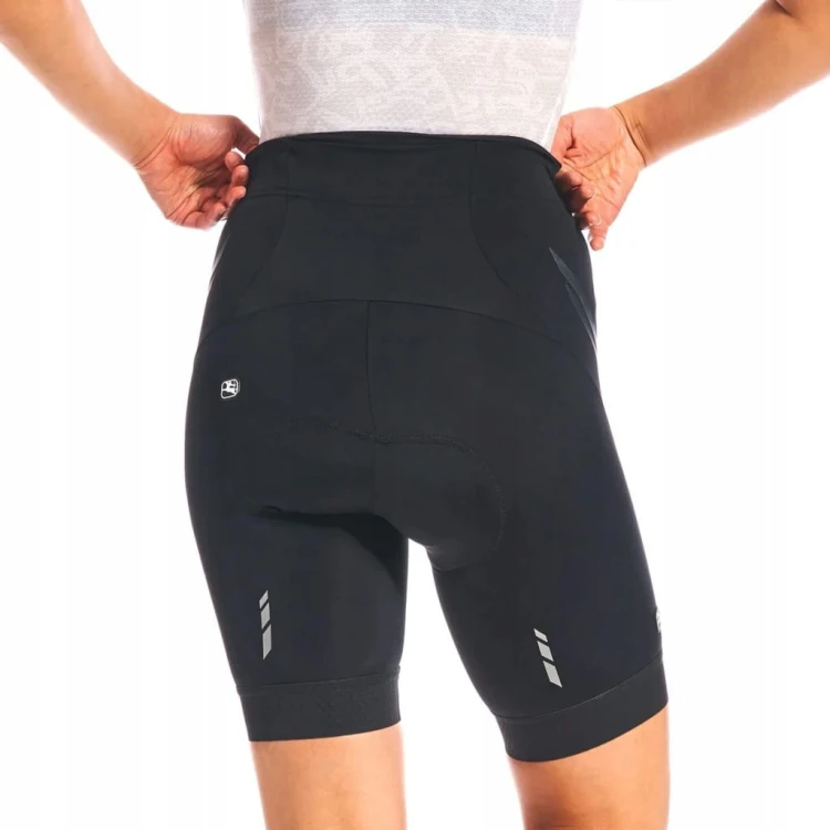 Giordana Silverline Damskie Spodenki Z Wkładką Czarne Rozmiar M