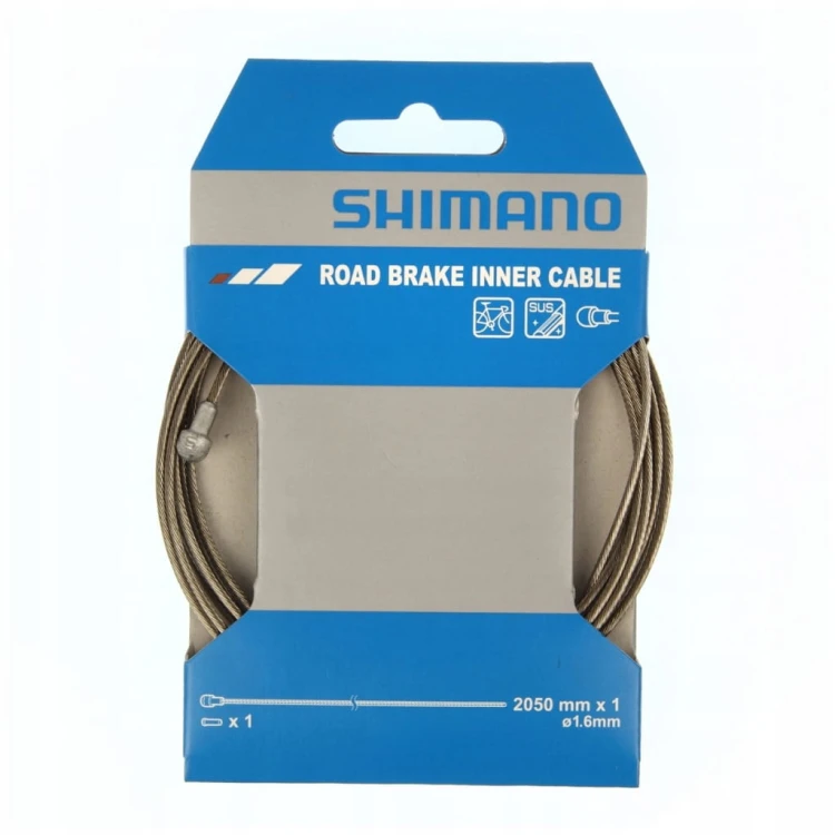 Shimano linka hamulca szosowa nierdzewna 1,6x2050mm