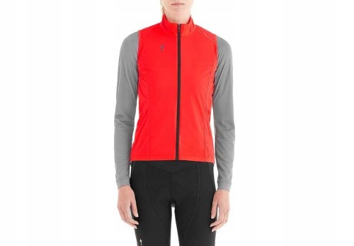 Kamizelka Damska Rowerowa Specialized Deflect Windvest Rd Pomarańczowa M