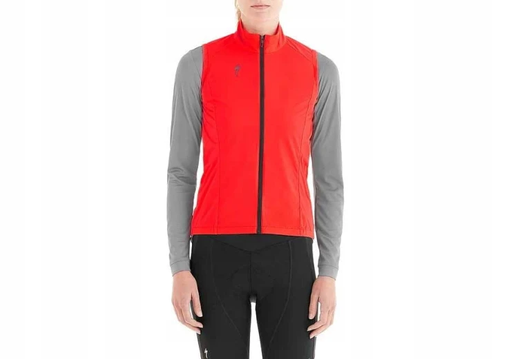 Kamizelka Damska Rowerowa Specialized Deflect Windvest Rd Pomarańczowa M