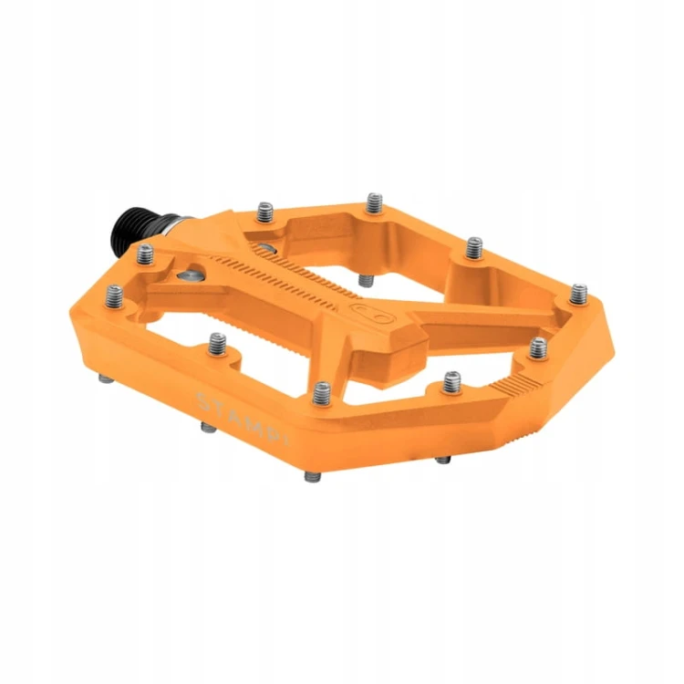 Pedały platformowe crankbrothers Stamp 1 gen 2 Large pomarańczowy