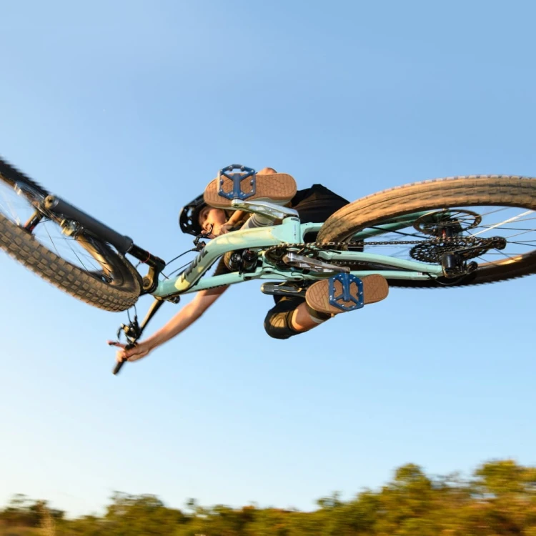 Pedały platformowe crankbrothers Stamp 1 gen 2 Large pomarańczowy