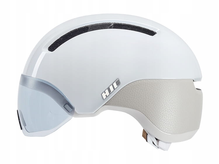 Kask Rowerowy HJC Calido Plus biało szary - M: 55-59 cm