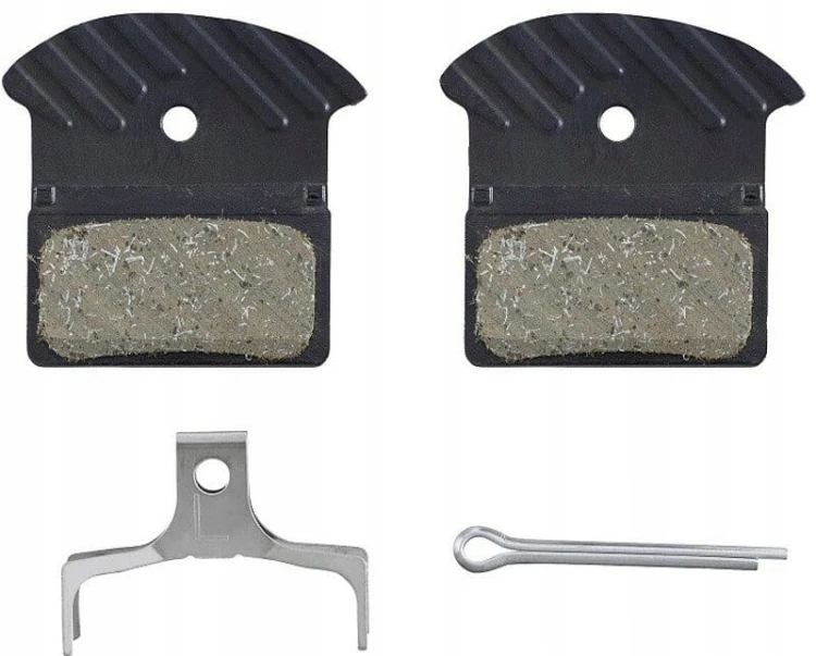 Okładziny hamulcowe Shimano XTR XT SLX DEORE J05A żywiczne radiator