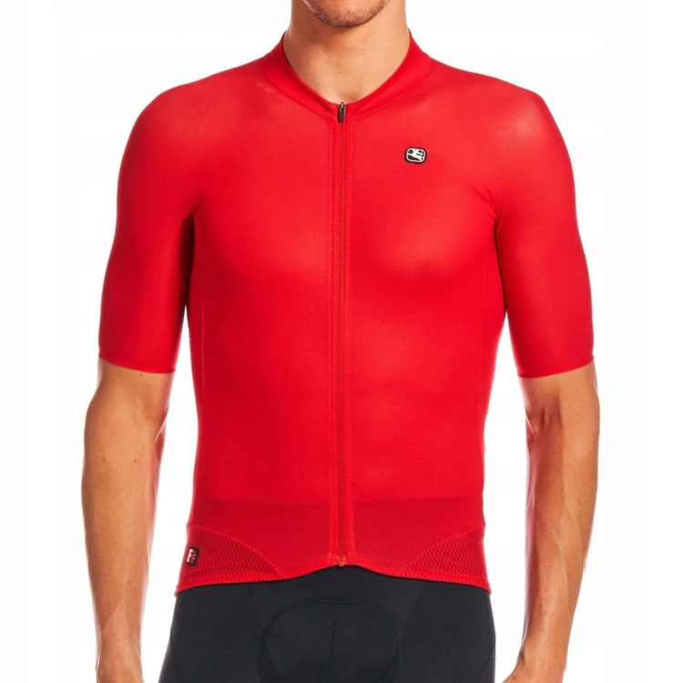 Koszulka kolarska męska Giordana FR-C PRO Lyte czerwona M208000 Rozmiar: M
