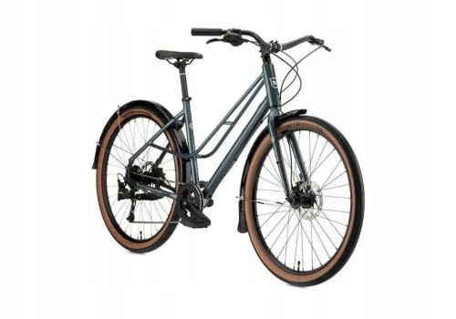 Rower miejski Kona Coco 2022, Gloss Dragonfly Green, 27.5" XS