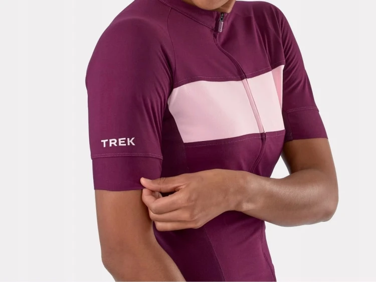 Damska koszulka rowerowa Trek Circuit LTD Fiolet/Róż M