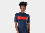Damska koszulka rowerowa Trek Circuit LTD Granatowy/Czerwony Viper L