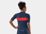 Damska koszulka rowerowa Trek Circuit LTD Granatowy/Czerwony Viper L