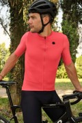 Koszulka Męska Rowerowa Giordana Silverline Czerwona Rozmiar M