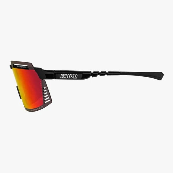 Okulary kolarskie Scicon Aerowatt Foza Black Gloss multimirror red