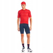Koszulka rowerowa męska Giordana Fusion czerwona XXL
