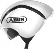 Kask Rowerowy Czasowy Abus GameChanger TT Shiny White Rozmiar M 52-58cm