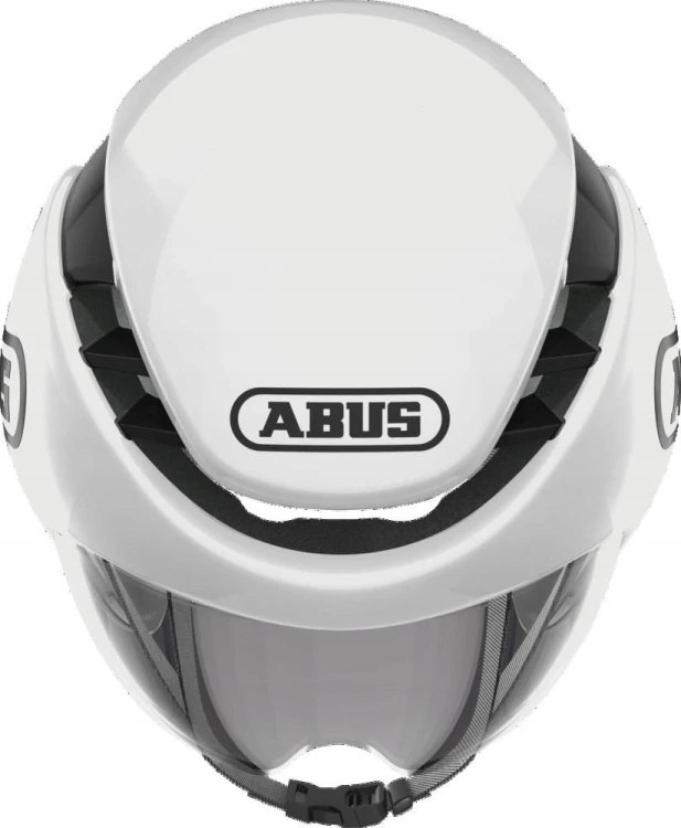 Kask Rowerowy Czasowy Abus GameChanger TT Shiny White Rozmiar M 52-58cm